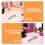 6Pcs Travel Razor Protector Case - Grey Plastic Manual Razor Storage 8
