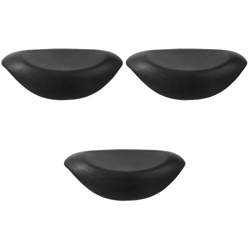 3pcs Bathtub Headrest Upholstered Pu Sucker 2
