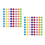 160Pcs Assorted Color Mini Plastic Game Balls for Tabletop Game Props 7
