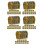 200Pièces Mini Coffrets En Décor Pirate Réaliste 9