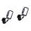 2Pièces Antivol Noir Câble 12M Durable Pour Casques 4