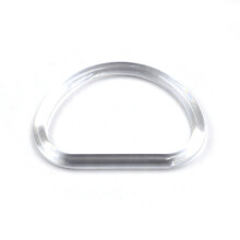 30Pcs Durable Transparent Plastic Bag Handles for DIY Handbag Frames