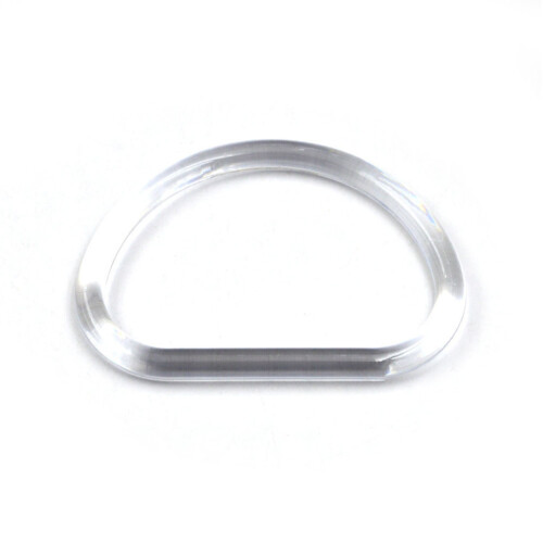 30Pcs Durable Transparent Plastic Bag Handles for DIY Handbag Frames