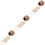 3Sets Decorative Hanging Birdcage Light Brown Coconut Shell Bird Bed 7