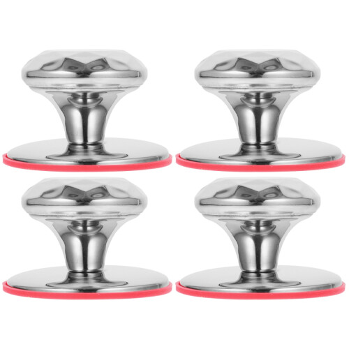 4Pcs Wear-Resistant Stainless Steel Small Pot Lid Knobs for Kitchen 2