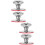 4Pcs Wear-Resistant Stainless Steel Small Pot Lid Knobs for Kitchen 8