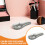 6Pcs Travel Razor Protector Case - Grey Plastic Manual Razor Storage 9