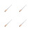 4Pcs Multi-Use Stainless Steel Particle Sampler for Agricultural Use 8