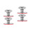 4Pcs Wear-Resistant Stainless Steel Small Pot Lid Knobs for Kitchen 5
