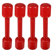 12 Pcs Wooden Dumbbell For Kids Fun Exercise Weight Gym Equipment
