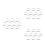 30Pcs Durable Transparent Plastic Bag Handles for DIY Handbag Frames 10