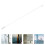 3Pcs Clear Blind Sticks with Hook Vertical Blind Rods for Home Use 9