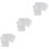 3 Pieces False Nail Glue Tabs Jelly For Nails Double-Sided Sticker 5