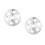 2Pcs Silver Stainless Steel Kitchen Steamer Rack Foldable for Pots 6