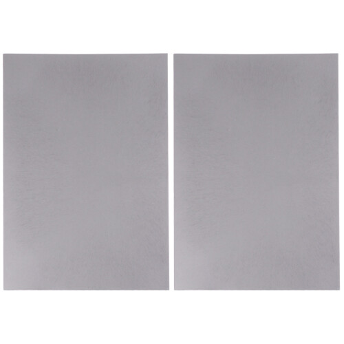 2 Pcs A4 2.3mm Light Grey Rubber Engraving Pad For Home Studio Store 1
