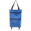 3Pcs Reusable Blue Trolley Laundry Bags with Wheels for Easy Storage 1
