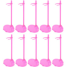 72 Pcs Doll Stand Miniature Plastic Doll Bear Child