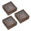 6Pcs Wood Butterfly Specimen Box Light Brown Clear Cover Display Case 3