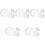 5Sets Reflective Bird Anti-Collision Window Stickers Safe Glass Decals 3