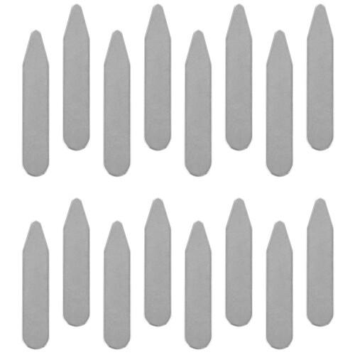 48Pcs Metal Collar Inserts for Men Shirts Prevent Collar Drooping 1