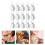 90 Sets Decorative Sublimation Earring Blanks Wooden Hooks 10