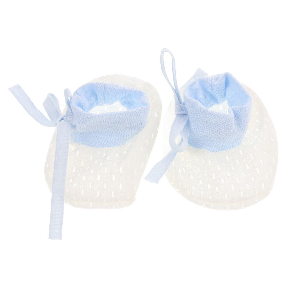 3Pairs Thin Mesh Baby Foot Sleeves Anti Scratch Breathable Foot Covers Villcase