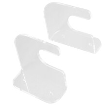 5Pairs Durable Acrylic Skateboard Wall Mount Stand with Stylish Design