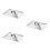 3Pcs Multipurpose Stainless Steel Pan Covers Splash-Proof Pot Lids 7