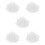 5Pcs ABS Blind Beaded Chain Cord for Window Curtains and Roller Blinds 10