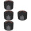 4Pcs Black Sturdy Hat Storage Case Bra Sock Organizer Household Box 7
