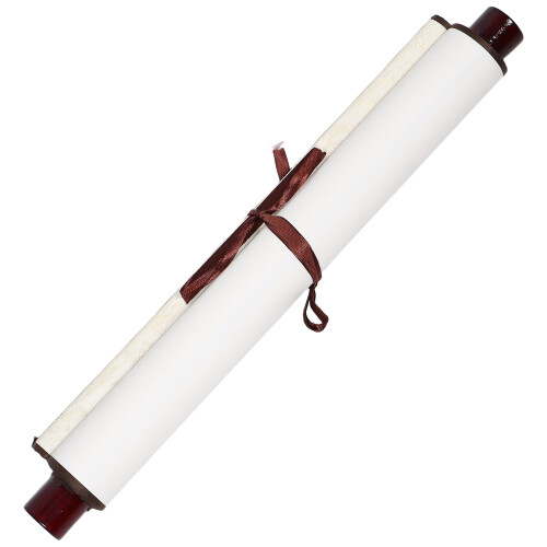 8Pcs Blank Hanging Scrolls Beige Xuan Paper for Calligraphy Drawing 1