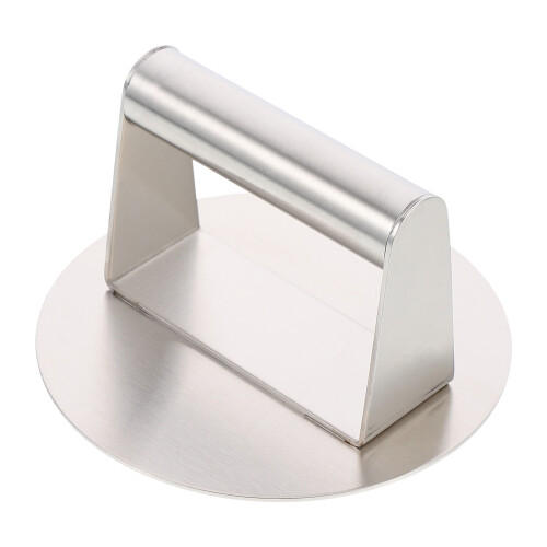 3Stk Burgerpressform Fleischpresse Silber