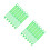 12Pcs Heavy Duty Plastic Carpet Mending Needles for Rug and Net 5