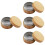 4Pcs Brown Bamboo Bait Boxes Small Multi-Function Earthworm Case 8