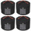 4Pcs Black Sturdy Hat Storage Case Bra Sock Organizer Household Box 5