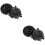2Sets High Sensitivity Black Kettle Temperature Control Base 8