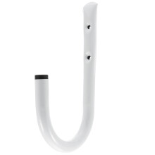 2Pcs Heavy Duty Garage Hooks White Iron Wall Mount Storage Hangers