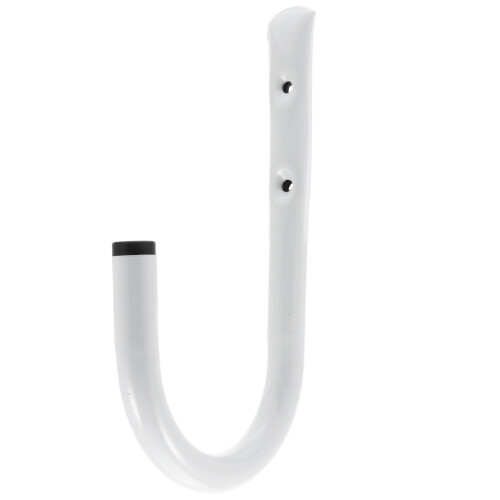 2Pcs Heavy Duty Garage Hooks White Iron Wall Mount Storage Hangers