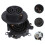 2Sets High Sensitivity Black Kettle Temperature Control Base 11