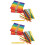 160 Pcs Wooden Craft Sticks Colored Popsicle Sticks 6