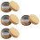 4Pcs Brown Bamboo Bait Boxes Small Multi-Function Earthworm Case 9