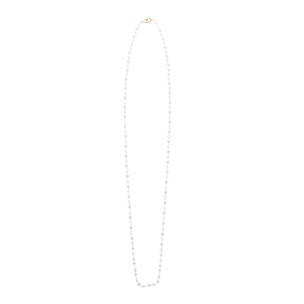 Happyyami 2Pcs Eyeglasses Chain Bead Chain Necklace Sunglasses Accessory