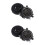 2Sets High Sensitivity Black Kettle Temperature Control Base 7