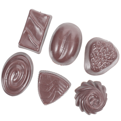 Pcs Simulation Chocolate Black Window Pvc 2