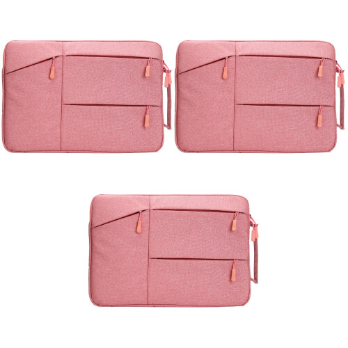 3pcs 15 Notebook Protective Case Pink 2