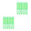 12Pcs Heavy Duty Plastic Carpet Mending Needles for Rug and Net 7