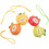8Pcs Assorted Color Fruit-Shaped Spinning Tops Classroom Toys 3