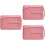 3pcs 15 Notebook Protective Case Pink 6