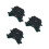 6Pcs Versatile Dark Green Welding Glasses with Impact Protection 10