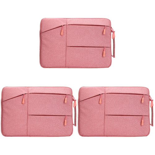3pcs 15 Notebook Protective Case Pink 1